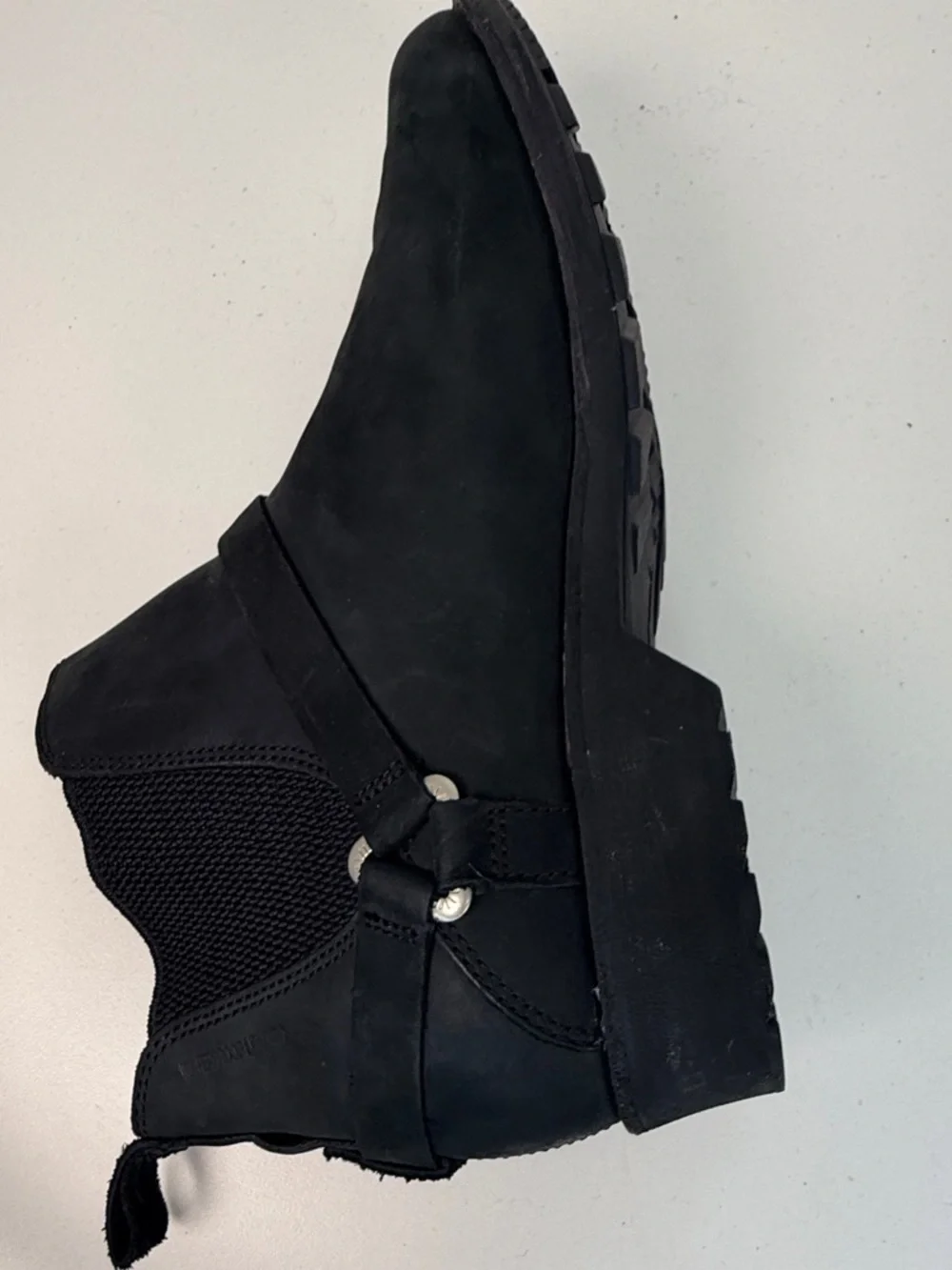 Teva Waterproof Leather Chelsea Ankle Boots Black Women 11 winter Warm